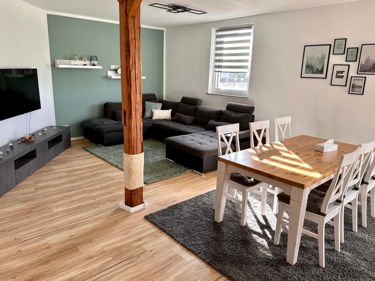 Ferienwohnung Storchennest Eisfeld Ngoại thất bức ảnh