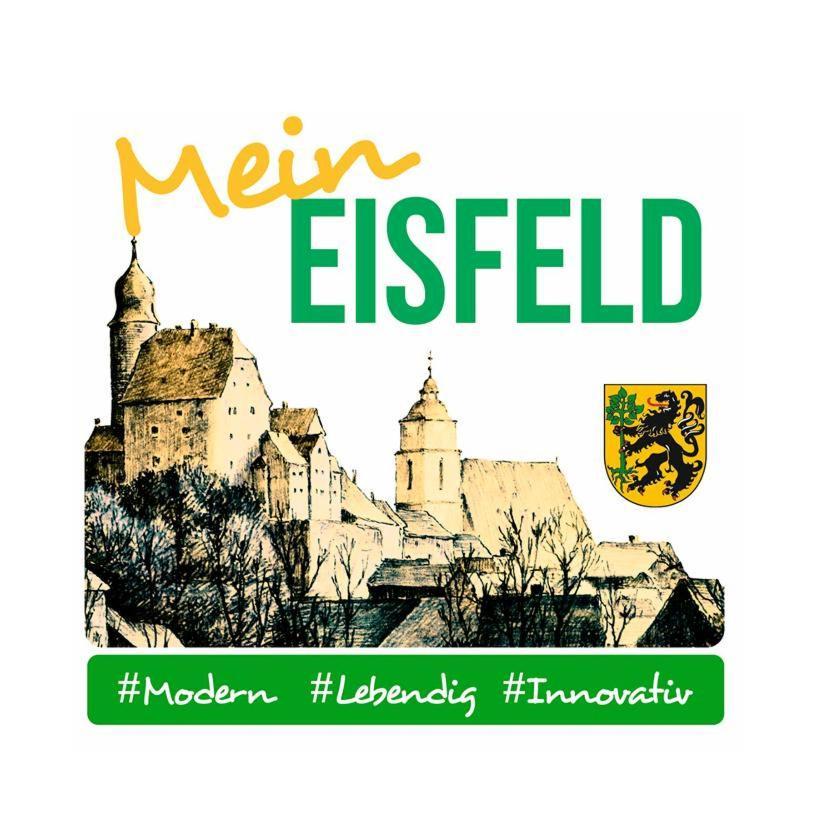 Ferienwohnung Storchennest Eisfeld Ngoại thất bức ảnh